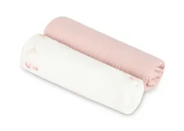 pielucha-muslin-kreszowany-60x75-2-pack-flowers-pink