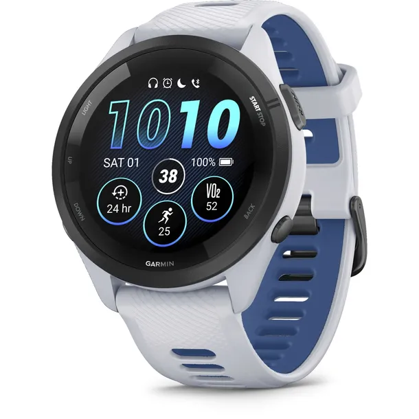 garmin-forerunner-265-white-dark-blue