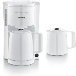 severin-ka-9309-white-filter-coffee-maker-with-2-pots