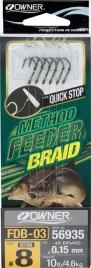 przypon-owner-method-feeder-fdb-03-hak-8-plecionka-015-mm