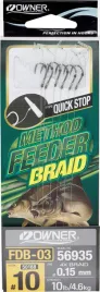 przypon-owner-method-feeder-fdb-03-hak-10-plecionka-015-mm