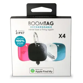 boompods-boomtag-rechargeable-4er-black-blue-white-pink