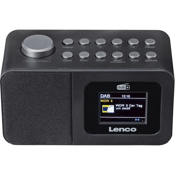 lenco-cr-625bk-schwarz