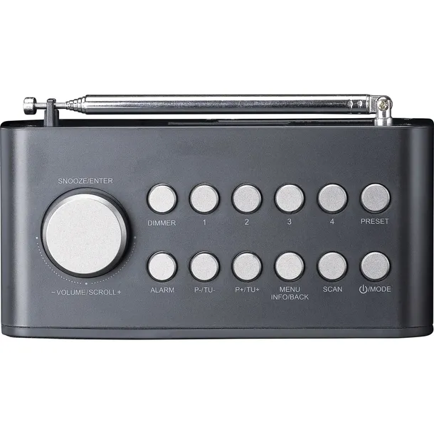 lenco-cr-625bk-schwarz