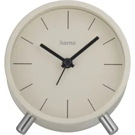 hama-budzik-radiowy-flores-analogowy-bez-tykania-szaro-bezowy