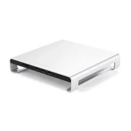 satechi-aluminum-monitor-stand-hub-for-imac-silver