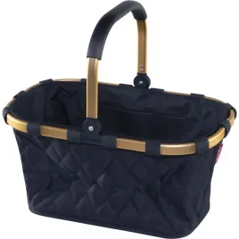 reisenthel-carrybag-rhombus-midnight-gold