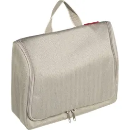 reisenthel-toiletbag-xl-herringbone-sand