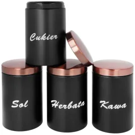 zestaw-4-pojemnikow-kawa-herbata-cukier-czarny-rose-gold