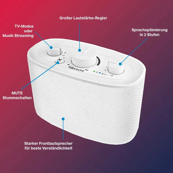albrecht-klaro-tv-speaker