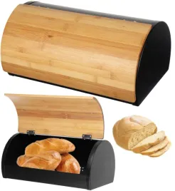 chlebak-jednoczesciowy-z-pokrywa-bambusowa-czarny-metal-bulki-bambus