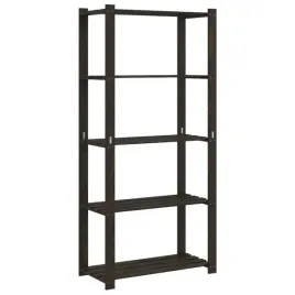 regal-z-5-polkami-czarny-80x38x170-cm-lite-drewno-sosnowe