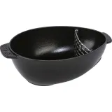 staub-muscheltopf-25-cm-schwarz-rodzaj-garnek-tradycyjny