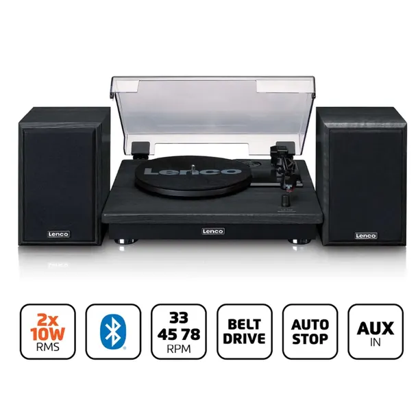 lenco-ls-100bk-schwarz