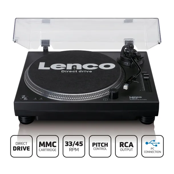 lenco-l-3818bk-schwarz