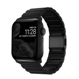 nomad-pasek-titanium-black-v2-46mm-49mm-connector-black