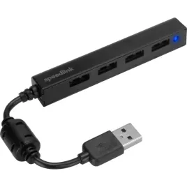 speedlink-snappy-slim-usb-hub-4-port-usb-2-0-passive-black
