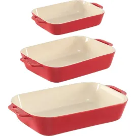 staub-ofenformenset-3-tlg-keramik-rechteckig-kirsch-rot