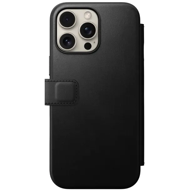 nomad-modern-leather-folio-iphone-16-pro-max-black