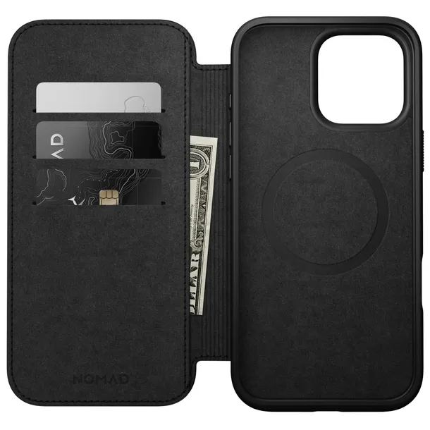 nomad-modern-leather-folio-iphone-16-pro-max-black