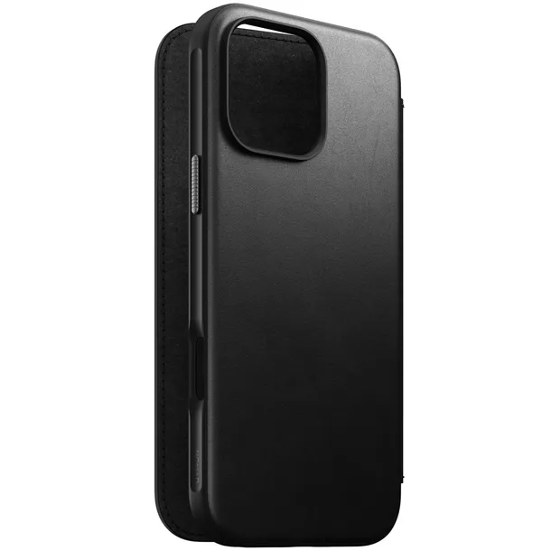 nomad-modern-leather-folio-iphone-16-pro-max-black