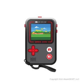 dreamgear-my-arcade-gamer-mini-classic-black-and-red