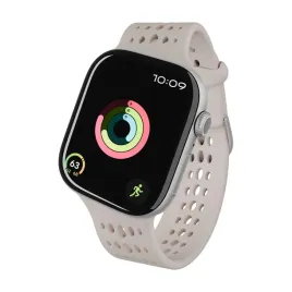 decoded-silicone-ares-o-strap-for-apple-watch-40-42mm-clay