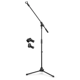 statyw-mikrofonowy-100-165-cm-ms2-z-dwoma-uchwytami-hardman