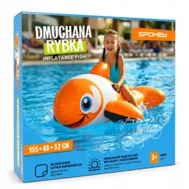 spokey-dmuchana-rybka-nemo-155x88x52cm-max-40kg