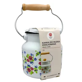 emalia-olkusz-kanka-do-mleka-emaliowana-2l-kwiatki