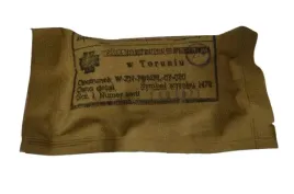 opatrunek-wojskowy-prl-torun-gatunek-1-bandaz