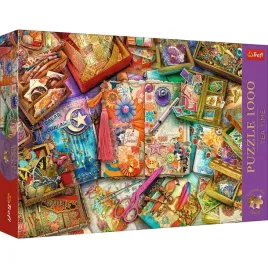 puzzle-1000-el-tea-time-biurko-dziennikarza-trefl-ukladanka-retro-wiek-12