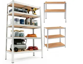 regal-magazynowy-150x75x30-cm-metalowy-garazowy-wciskany-z-polkami-625kg