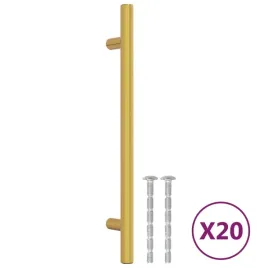 uchwyty-do-szafek-20-szt-zlote-160-mm-stal-nierdzewna