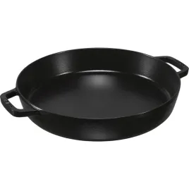 staub-cocotte-patelnia-z-dwoma-uchwytami-czarny