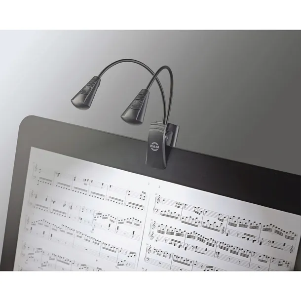 kandm-12243-music-stand-light-double-led-flexlight