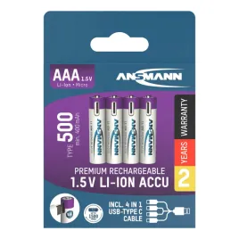 1x4-ansmann-lithium-akku-micro-aaa-400mah-cable-1311-0028