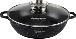 niski-garnek-5-5l-marmur-aroma-knob-32cm-niski-wok-patelnia