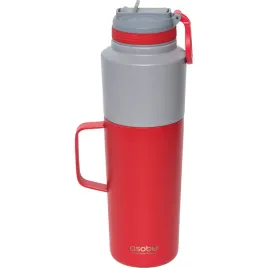 asobu-twin-pack-bottle-with-mug-czerwony-0-9-l-0-6-l