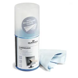durable-screenclean-spray-200ml-pump-action-spray-cloth-582300