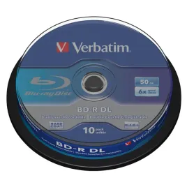 1x10-verbatim-bd-r-blu-ray-50gb-6x-speed-bialy-blue-cakebox