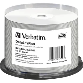 1x50-verbatim-dvd-r-double-layer-8x-speed-85gb-thermal-printable