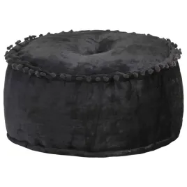 puf-okragly-aksamitny-40x20-cm-antracyt