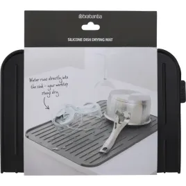 brabantia-ociekacz-do-naczyn-silikonowy-dark-grey