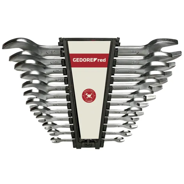 gedore-red-double-open-ended-spanner-set-12-pieces