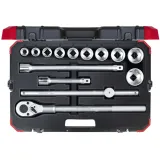 gedore-red-socket-set-3-4-14-pieces