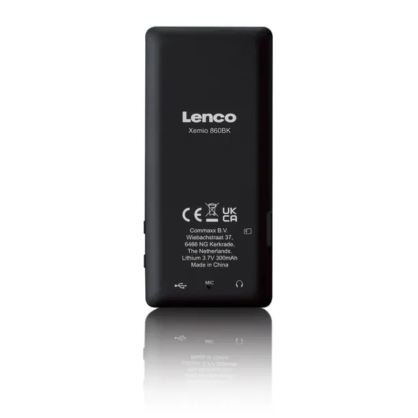 lenco-xemio-860bk-black