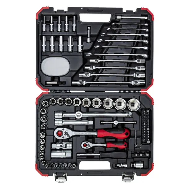 gedore-red-socket-set-1-4-1-2-92-pieces