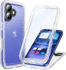 cozycase-etui-wodoodporne-360-do-iphone-16-pol-matowe-biale-pyloszczelne