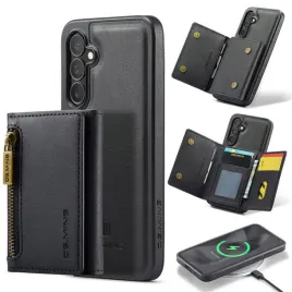 sifangda-etui-skorzane-samsung-galaxy-s24-plus-portfel-szklo-2w1-czarne